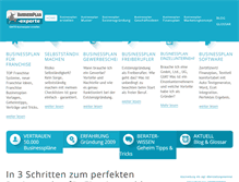 Tablet Screenshot of businessplan-experte.de